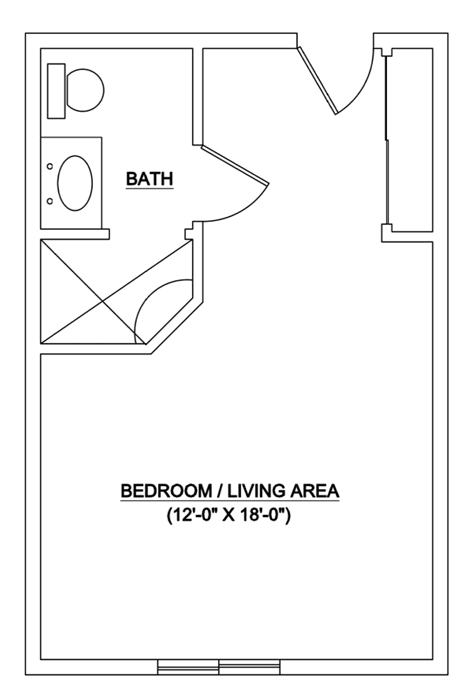 Unit b floor plan